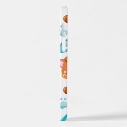 Krattenpatroon, stutten, Kat, Kittens, poten iPhone Hoesje (Linkerkant)