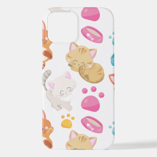 Krattenpatroon, stutten, Kat, Kittens, poten iPhone Hoesje (Achterkant)