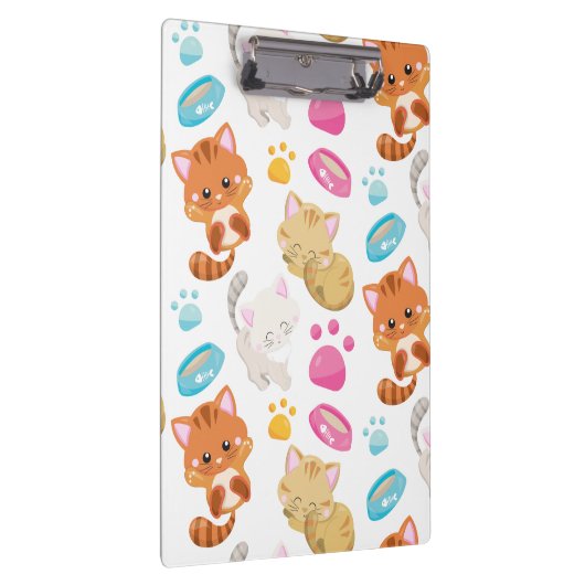 Krattenpatroon, stutten, Kat, Kittens, poten Klembord (Rechts)