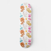 Krattenpatroon, stutten, Kat, Kittens, poten Persoonlijk Skateboard (Voorkant)