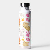 Krattenpatroon, stutten, Kat, Kittens, poten Waterfles (Links)