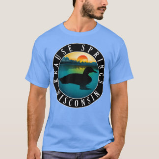 Krause Springs Wisconsin Loon T-shirt