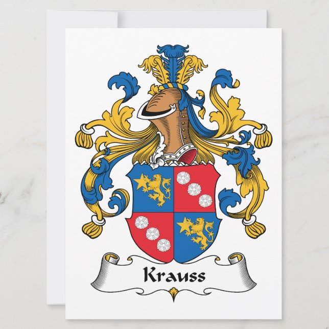 Krauss Family Crest (Voorkant)