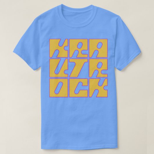 Krautrock T-shirt (Design voorkant)