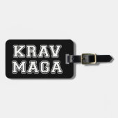Krav Maga Bagagelabel (Voorkant horizontaal)