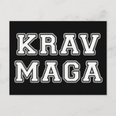 Krav Maga Briefkaart (Voorkant)