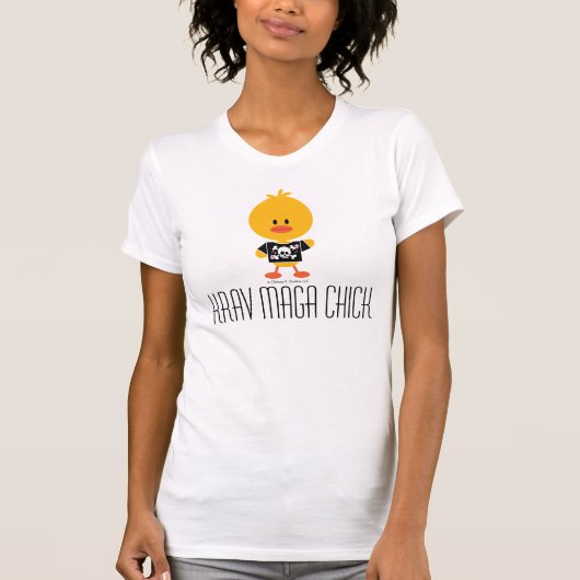 KRAV MAGA CHICK T-SHIRT (Voorkant)