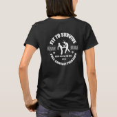 Krav Maga: Darwin2 Wmn T-shirt (Achterkant)