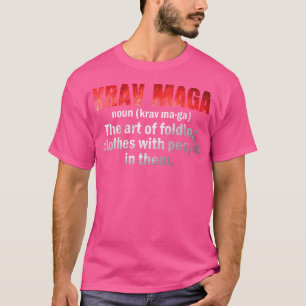 Krav Maga De kunst van het vouwen van kleding Krav T-shirt