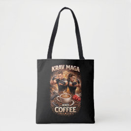 Krav Maga en Koffie Tote Bag