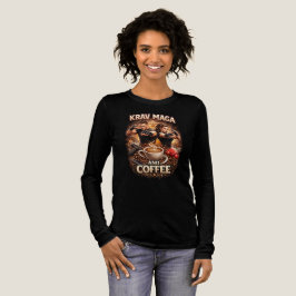 Krav Maga en koffie Tri-Blend Shirt