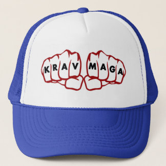 Krav Maga Fighting Fists Trucker Pet