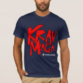 Krav Maga - Fit and Fearless T-shirt (Voorkant)