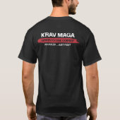 Krav Maga - Geen regels...gewoon vechten - dubbelz T-shirt (Achterkant)