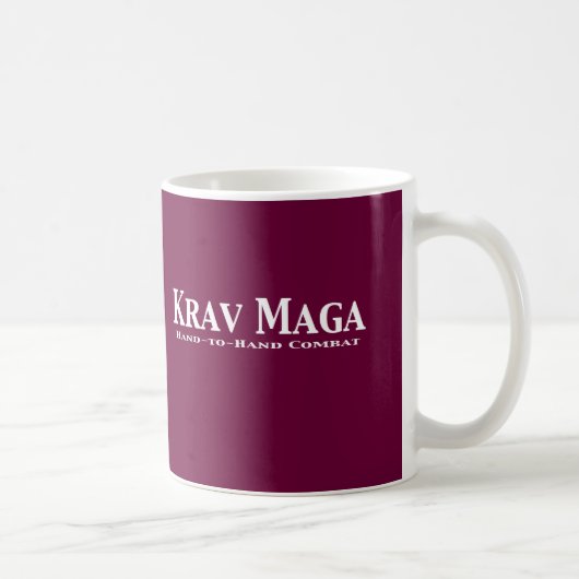 Krav Maga Gifts Koffiemok (Rechts)