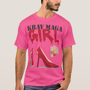 Krav Maga Girl Mixed Martial Arts Vrouwen Training T-shirt