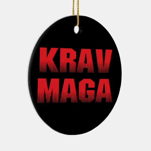 Krav Maga Keramisch Ornament (Rechts)