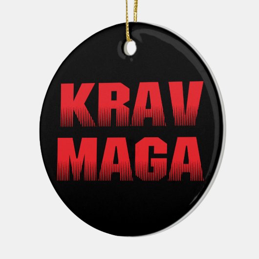 Krav Maga Keramisch Ornament (Links)