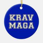 Krav Maga Keramisch Ornament (Voorkant)