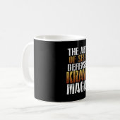 Krav maga koffiemok (Voorkant links)
