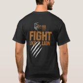 KRAV MAGA Lion T shirt (Achterkant)