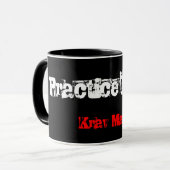 krav maga mok cup (Voorkant links)