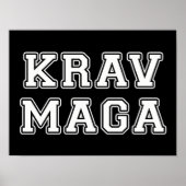 Krav Maga Poster (Voorkant)