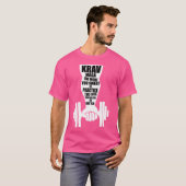Krav Maga Power T-shirt (Voorkant volledig)