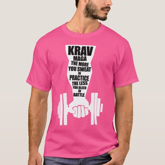 Krav Maga Power T-shirt (Voorkant)