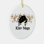 Krav Maga Punch Keramisch Ornament (Rechts)