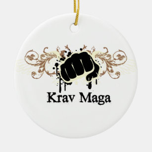 Krav Maga Punch Keramisch Ornament