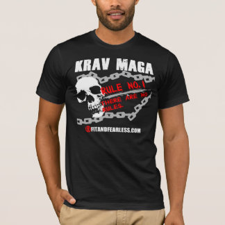 Krav Maga - Regel nr. 1 - Geschikt voor onverdiend T-shirt