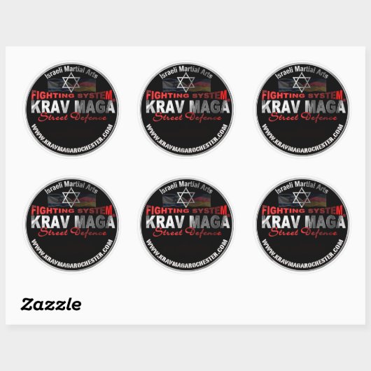 Krav Maga Rochester Sticker (Vel)