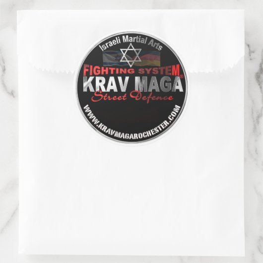 Krav Maga Rochester Sticker (Tas)
