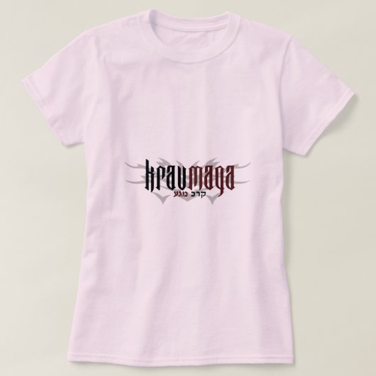 Krav Maga Rock Tattoo T-shirt (Design voorkant)