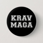 Krav Maga Ronde Button 5,7 Cm (Voorkant)