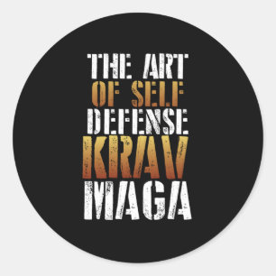 Krav maga ronde sticker