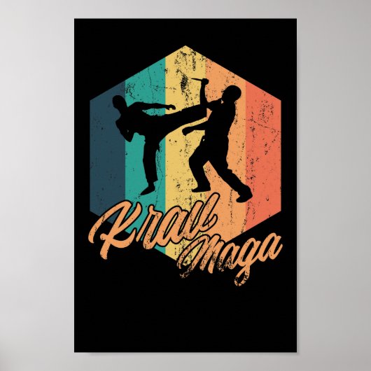 Krav Maga Selbstverteidigung Poster (Voorkant)