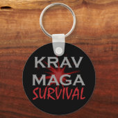Krav Maga Sleutelhanger (Voorkant)