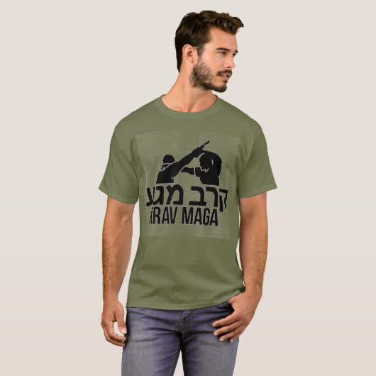 Krav Maga T-shirt (Voorkant volledig)
