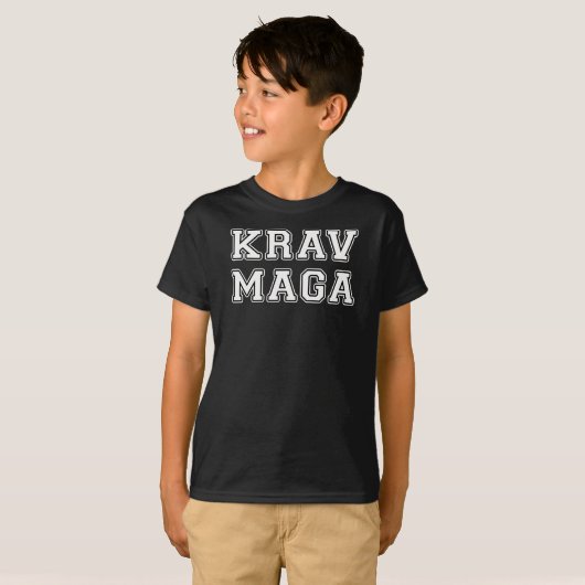 Krav Maga T-shirt (Voorkant volledig)