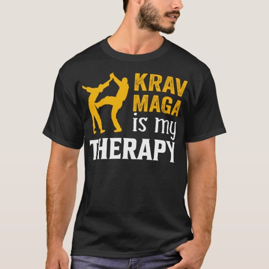 Krav Maga Therapiereboksdel T-shirt (Voorkant)