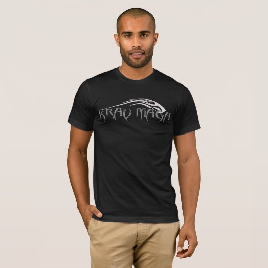 Krav Maga Tribal T-shirt (Voorkant volledig)