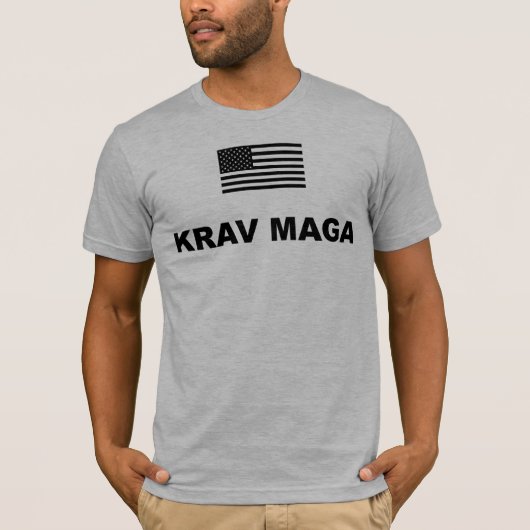Krav Maga USA T-Shirt (Voorkant)