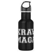 Krav Maga Waterfles (Voorkant)