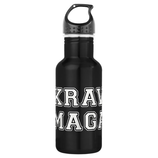 Krav Maga Waterfles (Voorkant)