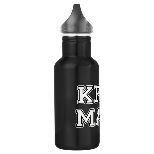 Krav Maga Waterfles (Links)