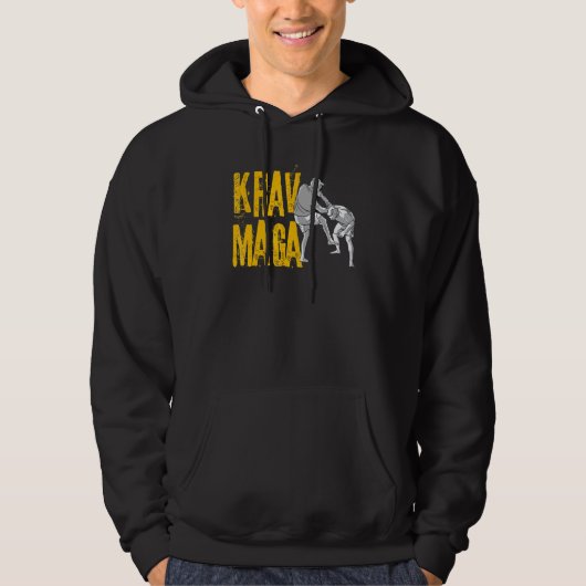Krav Maga Zelfverdediging Hoodie (Voorkant)