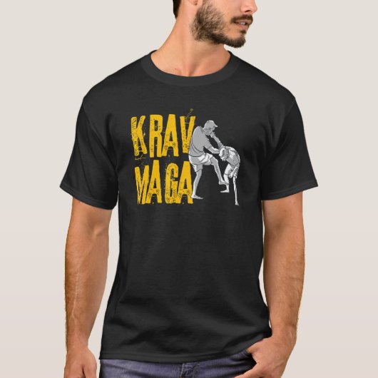 Krav Maga Zelfverdediging T-shirt (Voorkant)