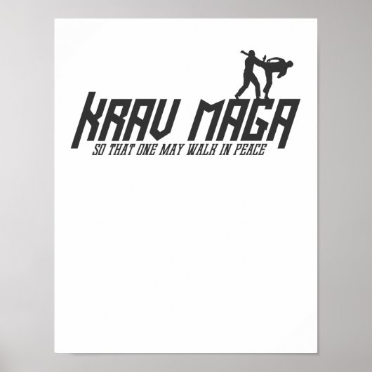 Krav Maga, zodat je in vrede kunt lopen Poster (Voorkant)